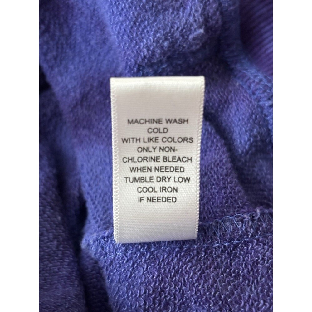 Kirra Purple Tie-Dye Full Zip Fleece Hoodie Women’s Regular Size M - Picture 7 of 8